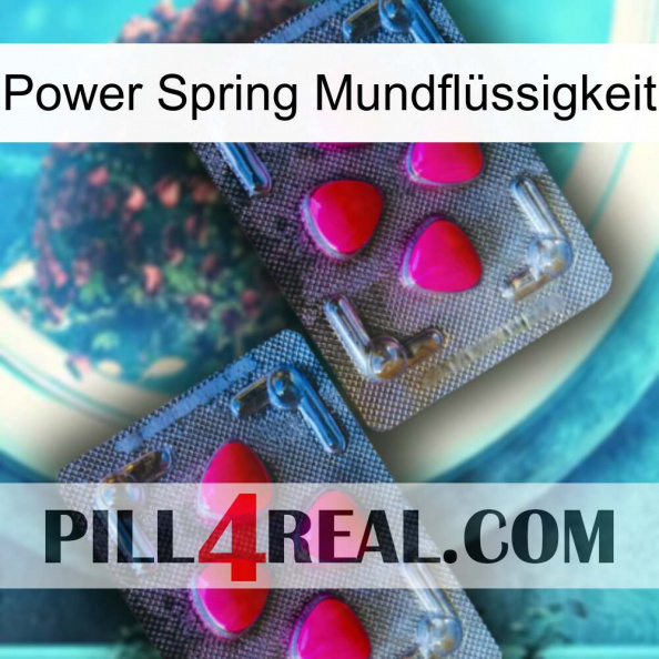 Power Spring Mundflüssigkeit 14